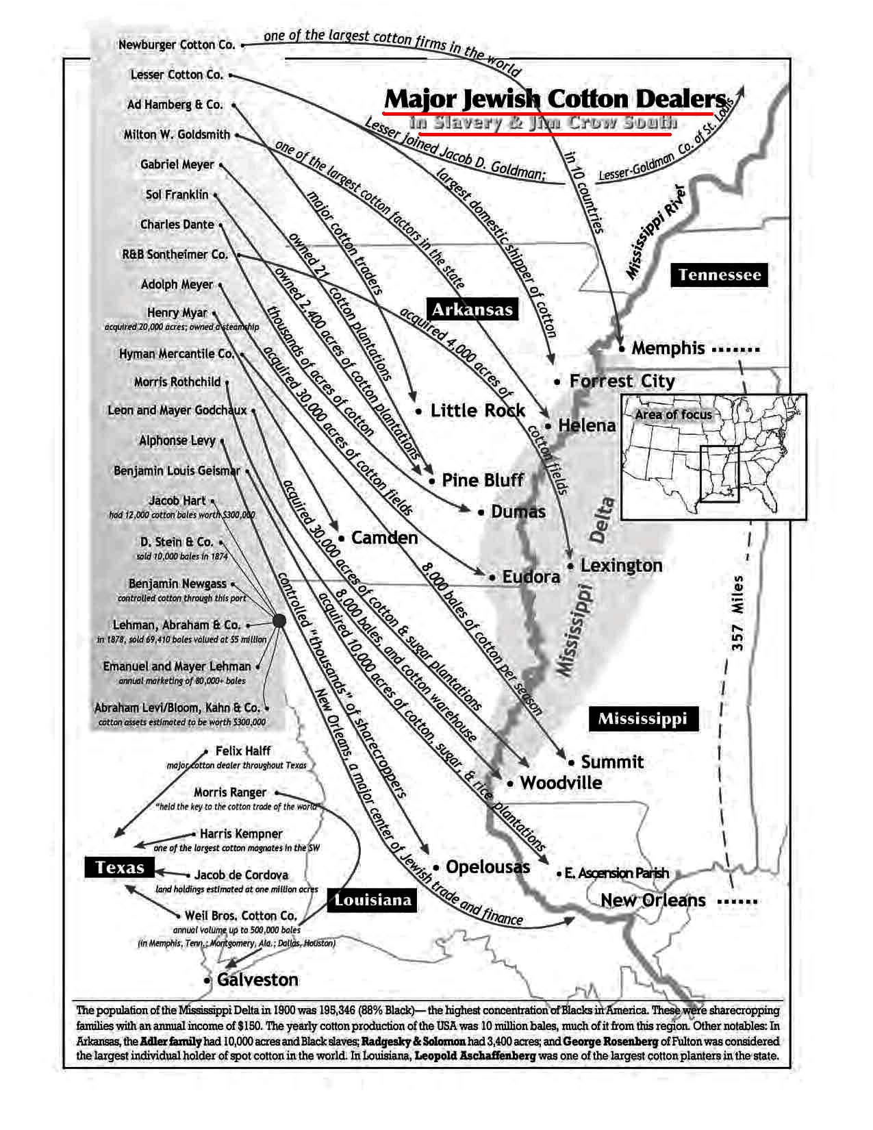 Major Jewish Cotton dealers Minister-Louis-Farrakhan
